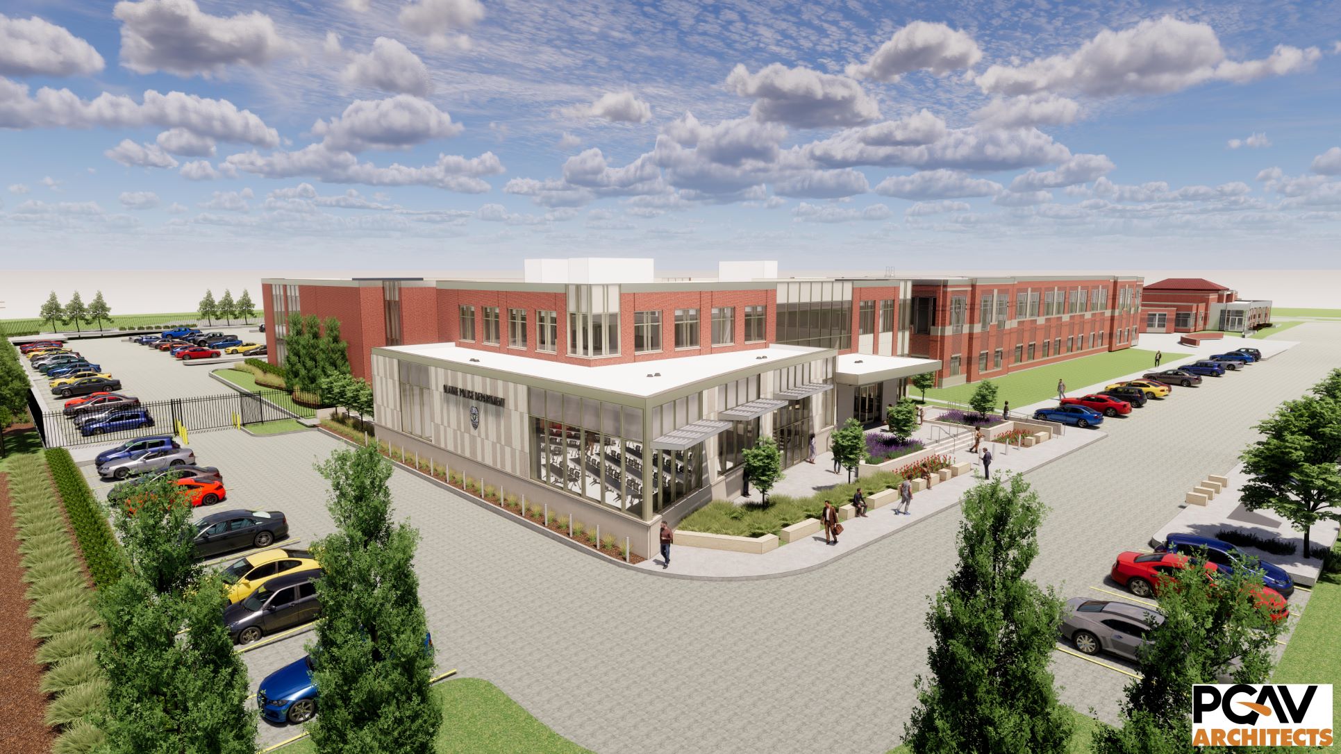 Olathe Police Headquarters Stand Structural Engineering